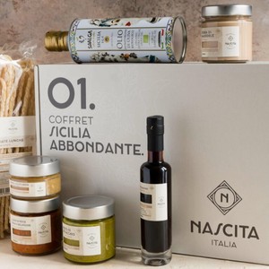 Coffret de produits italiens Nascita
