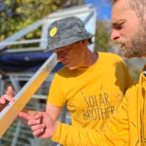 Gilles et Gatien, les co-fondateurs de Solar Brother