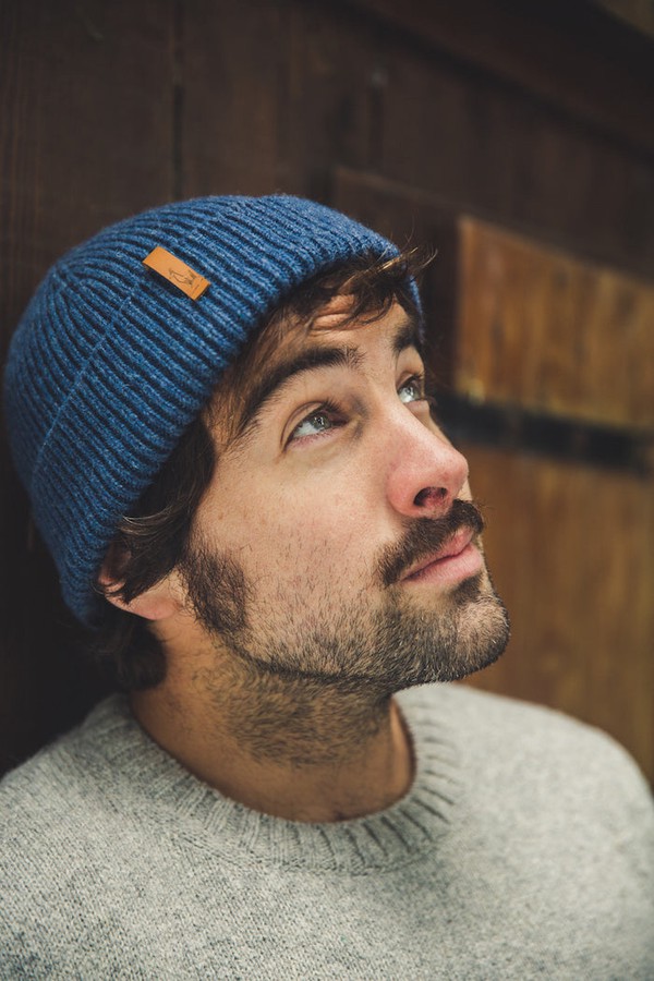 Bonnet bleu Maison Izard