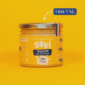 La boisson végétale à diluer à l'avoine - SOVI