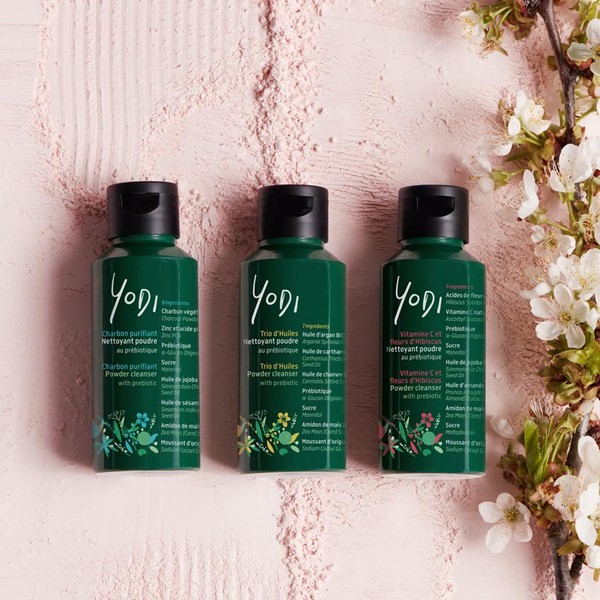Coffret de nettoyants visage de la marque Yodi