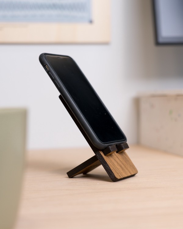 Support ordinateur marron - LookUp