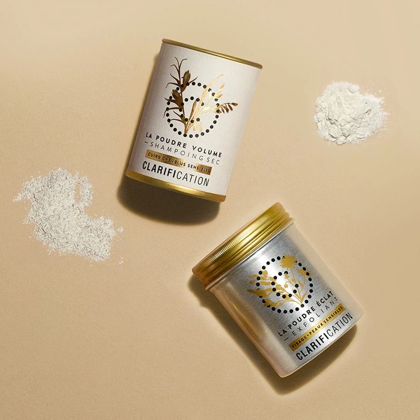 Exfoliant et shampoing sec Clarification