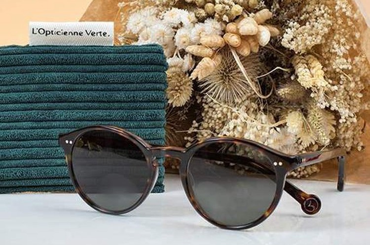 Lunettes de soleil Oléa - Havana de L'Opticienne Verte