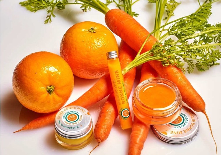 Des fruits et légumes et des soins Freedge Beauty