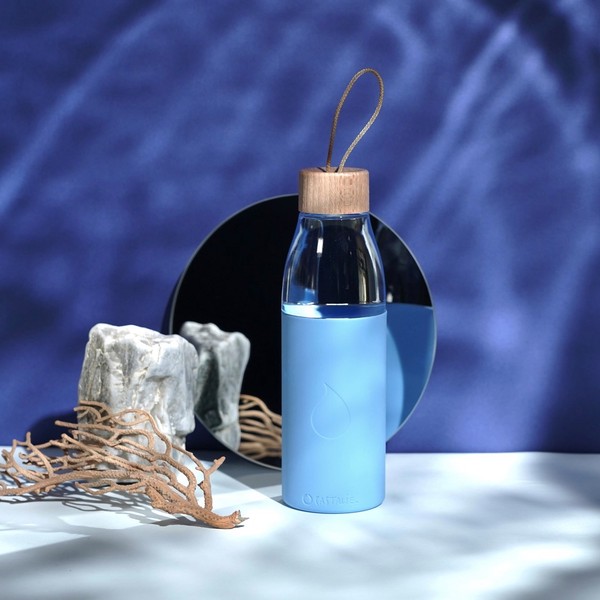 Gourde bleu ciel CASTALIE