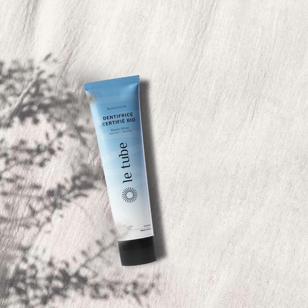 Dentifrice Le Tube goût thé vert et menthe