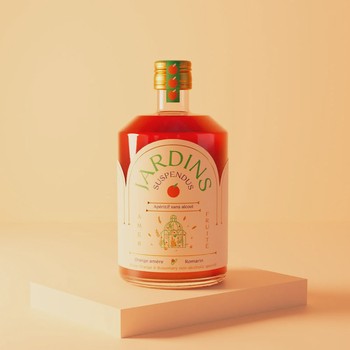 L'apéritif sans alcool orange amère et romarin - JARDINS