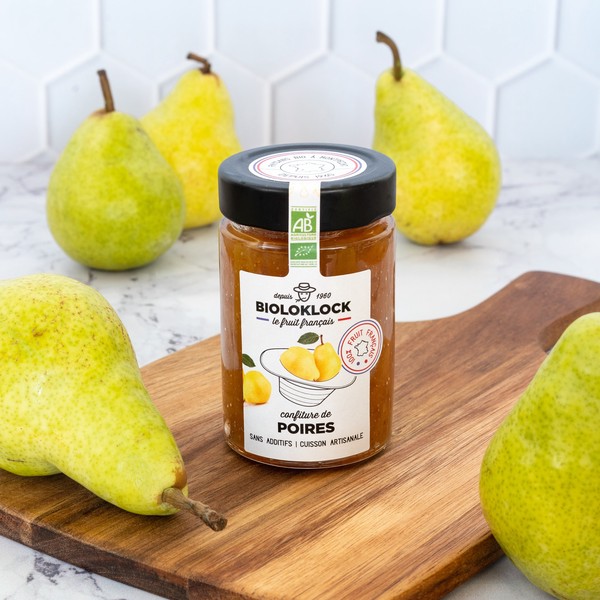 Confiture de poires Bioloklock