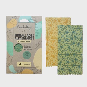Le pack de bee wraps - L'embeillage