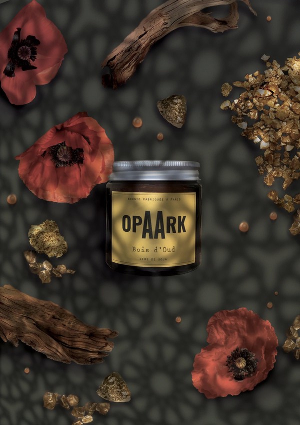 Bougie BOIS D'OUD OPAARK