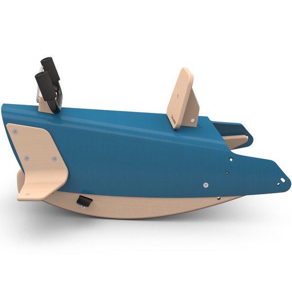 Avion a bascule en bois design made in france bleu marine 5a NC