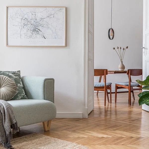 Pièce peinte avec de la peinture Algo