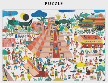 Le puzzle Maya de Pirouette Cacahouète 