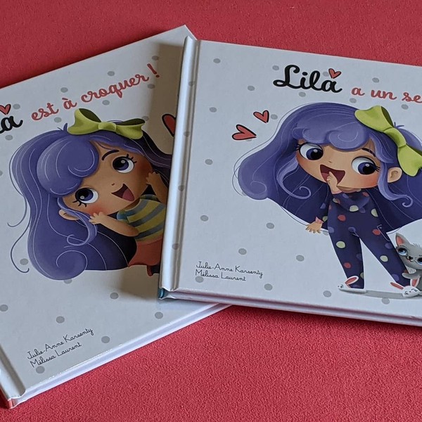 Livres Lila signe avec bébé