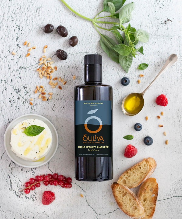 Huile cuvée olive mûre Ouliva