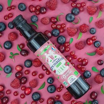 Le sirop de grenadine sans sucres ajoutés - Orevia