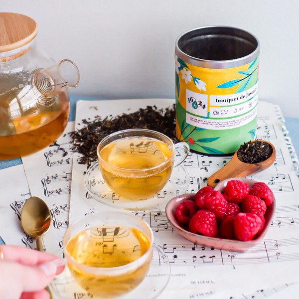 Boite bouquet de jasmin