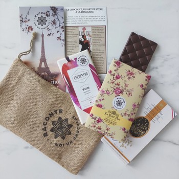 Coffret de chocolat made in France - Raconte moi un chocolat
