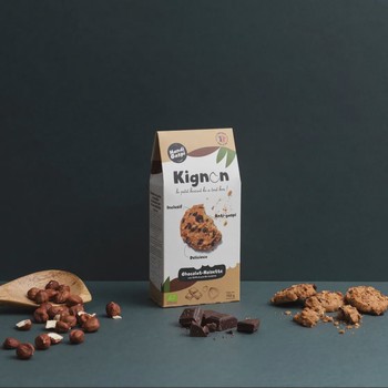 Les biscuits chocolat noisette anti-gaspi - Kignon