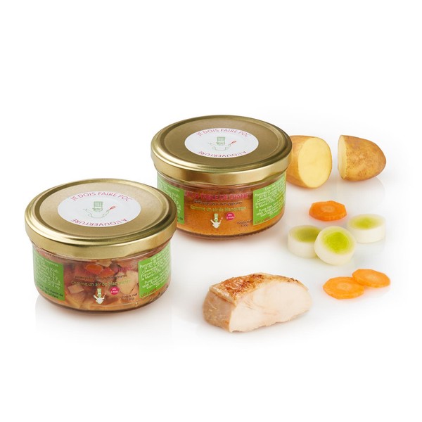 Petit pot viande et légumes À la table de Diane