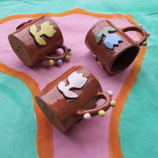 Mini tasse en céramique couleur chocolat - ChloeTerralCeramique