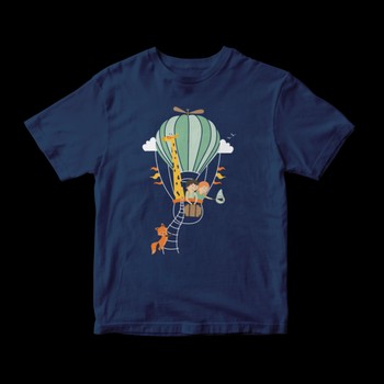 Tee-shirt Voyage en ballon les petites épopées