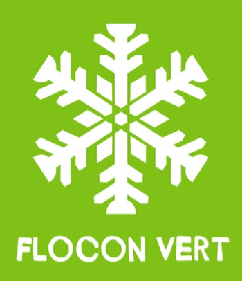 Logo label Flocon Vert