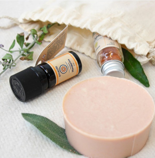 Coffret savon douceur de lavande Omeide