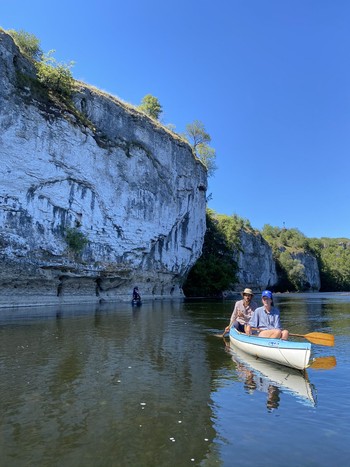 Séjour L'eau qui Dordogne, 3 jours de canoë bivouac sur la Dordogne