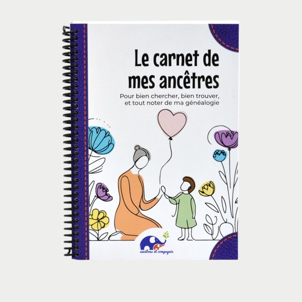 Carnet "Le carnet de mes ancêtres"