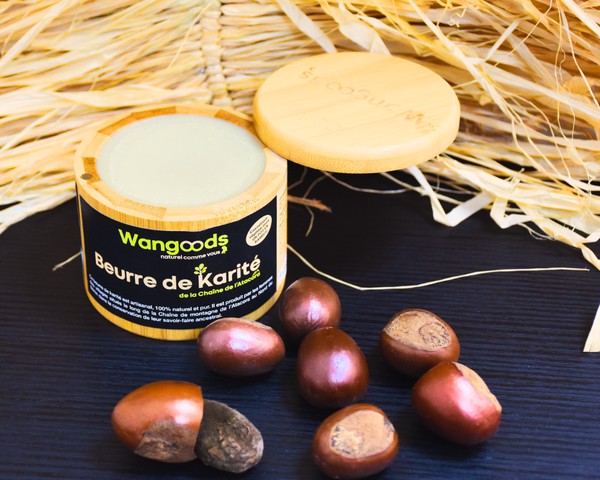 Beurre de karité de la Chaîne de l-Atacora 180g Wangoods.....022
