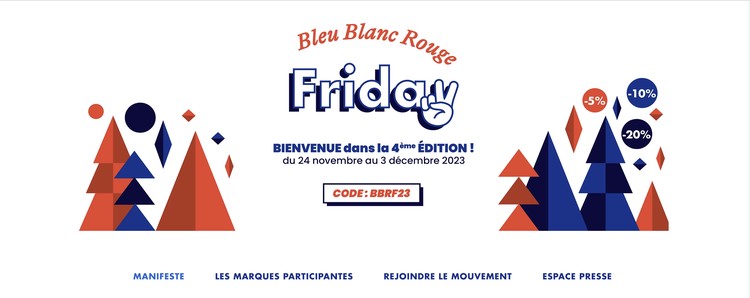Bleu blanc rouge Friday
