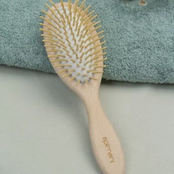 Brosse Picots bois – 100% Naturelle – Démêlante et Pneumatique