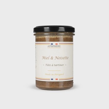 La pâte à tartiner miel et noisettes - Apisphère