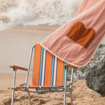 La serviette de plage en coton bio - MiKamino