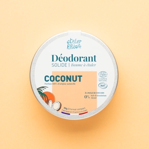 Déodorant solide | Coconut | COSMOS NATURAL | 50g
