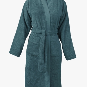 Peignoir modèle Kimono - Abysse - En coton Biologique