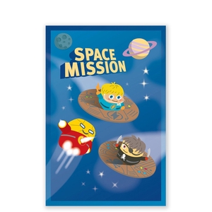 Cartes d'Invitations - Space Mission