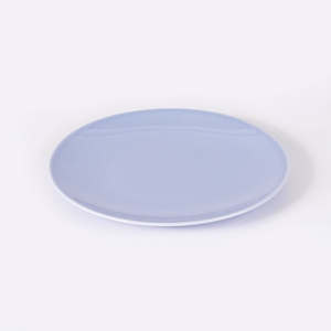 La petite assiette en porcelaine -Bleu clair