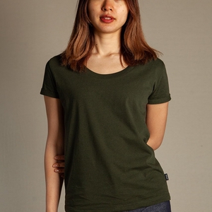 T-shirt Jungle Green Femme