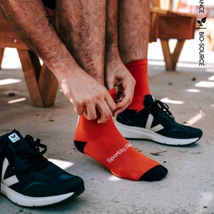 HIGH SOCKS - Running / Cycling Socks [orange]