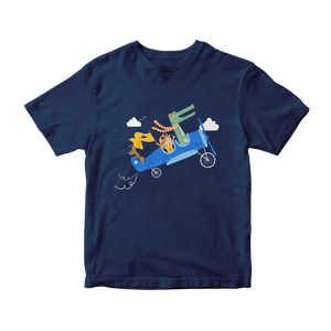 Rêves d'avion / Bleu marine / T-shirt