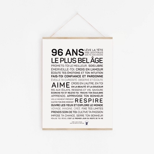 Affiche "96 ans"