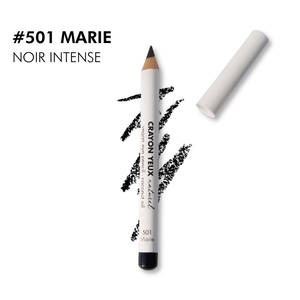 Crayon yeux naturel et vegan - Noir intense - #501 MARIE
