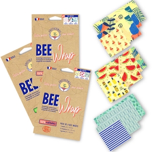 Mon kit anti-gaspi – 3 packs de 4 Bee Wraps