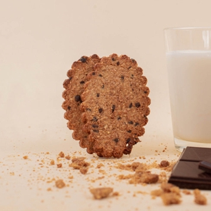 Biscuits petit déjeuner anti-gaspi - pépites de chocolat noir