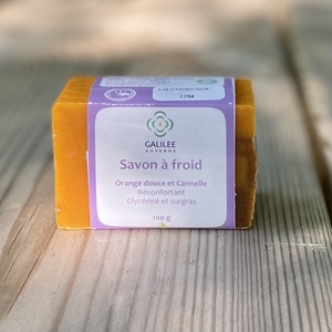 Savon Orange douce Cannelle  (100g)
