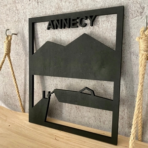 Tableau en bois "Annecy"