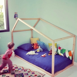 Lit Montessori "Grande Cabane" 90x190